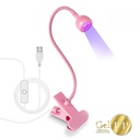 LAMPARA GEL UP HAND FREE ROSA