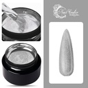METALLIC PAINTING GEL NAIL CENTER SILVER