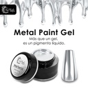 METAL PAINT GEL MIRROR SILVER