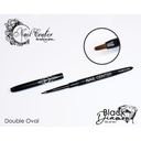 PINCEL BLACK DIAMOND DOUBLE OVAL