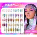 PROMO GLITTERLAND 1/4 DE ONZ. PINK WEEK 12 PZS. SURTIDAS