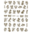 STICKER T-420 - DORADO