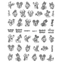 STICKER T-422 - PLATEADO