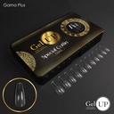 TIP GEL UP CAJA 550 PIEZAS CRISTAL OPAQUE SPECIAL COFFIN GAMA PLUS