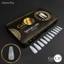 TIP GEL UP CAJA 550 PIEZAS NATURAL OPAQUE SPECIAL COFFIN GAMA PLUS