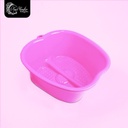 BOWL PARA PEDICURA ERGONOMICO FUCSIA 30CMS * 37.50 CMS