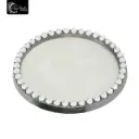 MINI MARCO PLATEADO VIP CON PERLAS