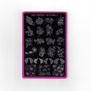 PLACA NAIL CENTER 16 FLORAL 2