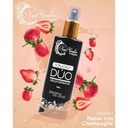 SOLUCIÓN DUO FRESAS CON CHAMPAGNE