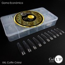 TIPS GEL UP XL COFFIN CRISTAL ECONOMICO