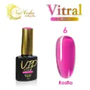 GEL VIP COLOR 8ML VITRAL 6 ROSITA