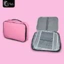 MALETA PARA DECORACION ROSA