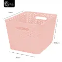 CANASTITA PINK LARGE 36*30*22.5cm 