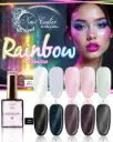 COLECCIÓN VIP COLOR 5 PIEZAS CAT EYE RAINBOW