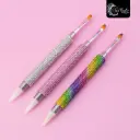 PINCEL LENGUA DE GATO CON KATANA VARIOS COLORES