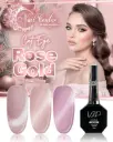  COLECCIÓN VIP 13ML CAT EYE ROSE GOLD 3 TONOS 