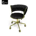 SILLA CAMI COLOR BLACK CON RUEDAS