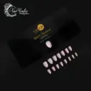 TIP GEL UP SHORT ALMOND REAL PINK 600 PIEZAS