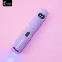 LAMPARA PARA GEL UP DE TUBO BLING BLING LILA