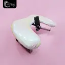 APOYA BRAZOS NAIL CENTER AMORE TORNASOL CORAZON BLANCO