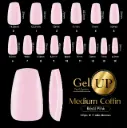 TIP GEL UP MEDIUM COFFIN REAL PINK