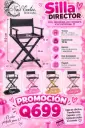 SILLA DIRECTOR DORADA