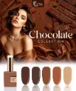 COLECCIÓN DE LUJO VIP COLOR 5 PIEZAS 15ML CHOCOLATE