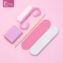 KIT DESCARTABLE PARA PEDICURA 3 ROSA