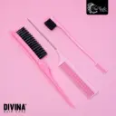 SET DE PEINES SLICK DIVINA HAIR